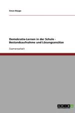 Demokratie-Lernen in Der Schule af Sinan Beygo