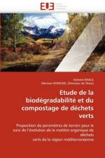 Etude de la Biod gradabilit  Et Du Compostage de D chets Verts af Collectif
