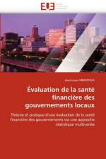 Evaluation de la sante financiere des gouvernements locaux af Mbadinga-J
