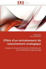 Effets d'Un Entra nement Du Raisonnement Analogique af Collectif