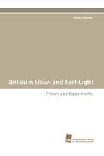 Brillouin Slow- And Fast-Light af Ronny Henker