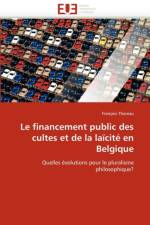 Le Financement Public Des Cultes Et de la La cit  En Belgique af Thoreau-F