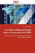 Les Styles d'Apprentissage Dans Un Processus de Foad af Frayssinhes-J