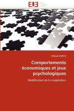 Comportements  conomiques Et Jeux Psychologiques af Kobiyh-M