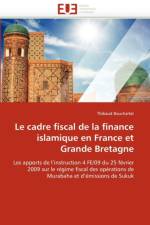 Le cadre fiscal de la finance islamique en france et grande bretagne af Boucharlat-T