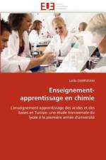 Enseignement-apprentissage en chimie af Ouertatani-L