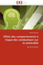 Effets Des Comportements   Risque Des Conducteurs Sur La Sinistralit af Meriem-M