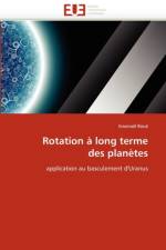 Rotation a long terme des planetes af Boue-G