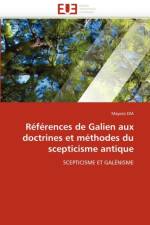 References de galien aux doctrines et methodes du scepticisme antique af Dia-M