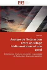 Analyse de l''interaction Entre Un Sillage Tridimensionnel Et Une Paroi af Ruiz-T