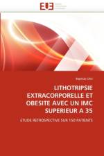 Lithotripsie Extracorporelle Et Obesite Avec Un IMC Superieur a 35 af Olivi-B