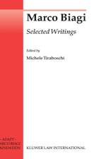 Marco Biagi Selected Writings af Michele Tiraboschi