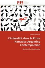 L'Animalit  Dans La Prose Narrative Argentine Contemporaine af Franzone-M