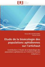 Etude de la Bio cologie Des Populations Aphidiennes Sur l''artichaut af Collectif