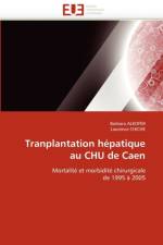 Tranplantation H patique Au Chu de Caen af Collectif