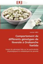Comportement de Diff rents G notypes de F verole   Orobanche Foetida af Abbes-Z