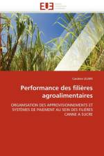 Performance Des Fili res Agroalimentaires af Lejars-C