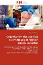 Organisation Des Activit s Scientifiques Et Relation Science Industrie af Selosse-S