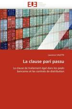 La Clause Pari Passu af Valette-L
