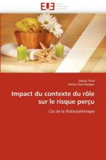 Impact du contexte du role sur le risque percu af Collectif