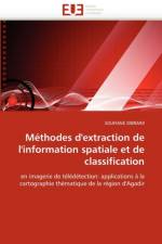 Methodes d''extraction de l''information spatiale et de classification af Idbraim-S