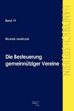 Die Besteuerung gemeinnutziger Vereine af Ricarda Jozefczuk