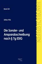 Die Sonder- und Ansparabschreibung nach  7g EStG af Ulrike Fritz