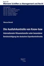 Die Ausfuhrkontrolle von Know-how af Marcus Berndt