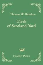 Cleek of Scotland Yard af Thomas W Hanshew