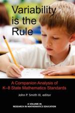 Variability Is the Rule a Companion Analysis of K-8 State Mathematics Standards