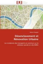 D senclavement Et R novation Urbaine af Pougnet-M