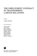 The Employment Contract in Transforming Labour Relations af Lammy Betten