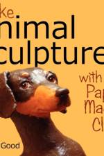 Make Animal Sculptures with Paper Mache Clay af Jonni Good