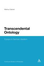 Transcendental Ontology af Dr Markus Gabriel