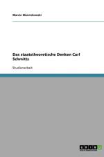 Das staatstheoretische Denken Carl Schmitts af Marcin Marcinkowski