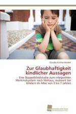 Zur Glaubhaftigkeit kindlicher Aussagen af Claudia Kirchler-Boelderl