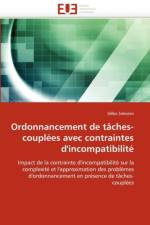 Ordonnancement de T ches-Coupl es Avec Contraintes d'Incompatibilit af Simonin-G