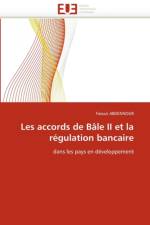 Les Accords de B le II Et La R gulation Bancaire af Abdennour-F