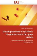 D veloppement Et Syst mes de Gouvernance Des Pays Arabes af Abdelkader-F