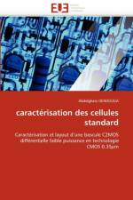 Caracterisation des cellules standard af Dendouga-A