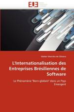 L'Internationalisation Des Entreprises Br siliennes de Software af Marinho De Oliveira-W