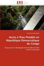 Acc s   l'Eau Potable En R publique D mocratique Du Congo af Beya Dibue-J