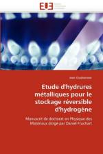 Etude d''hydrures M talliques Pour Le Stockage R versible d''hydrog ne af Charbonnier-J