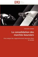 La Consolidation Des March s Boursiers af Ben Slimane-F