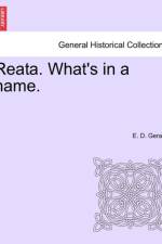 Reata. What's in a Name. af E D Gerard