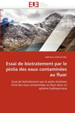 Essai de Biotratement Par Le Pistia Des Eaux Contamin es Au Fluor af Kumbu-A