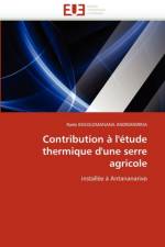 Contribution   l'' tude Thermique d''une Serre Agricole af Rasolomanana Andrianirina