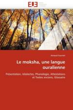 Le Moksha, Une Langue Ouralienne af Fournet-A