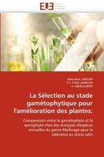 La S lection Au Stade Gam tophytique Pour l''am lioration Des Plantes af Collectif