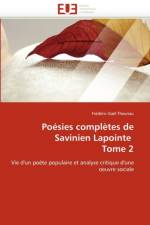 Po sies Compl tes de Savinien Lapointe Tome 2 af Theuriau-F